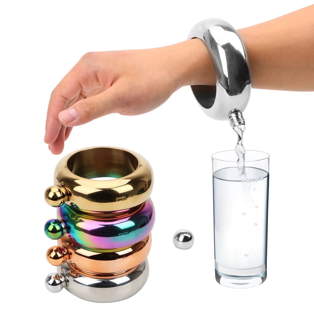 sneaky bracelet alcohol flask rave essentials co 38839518396651